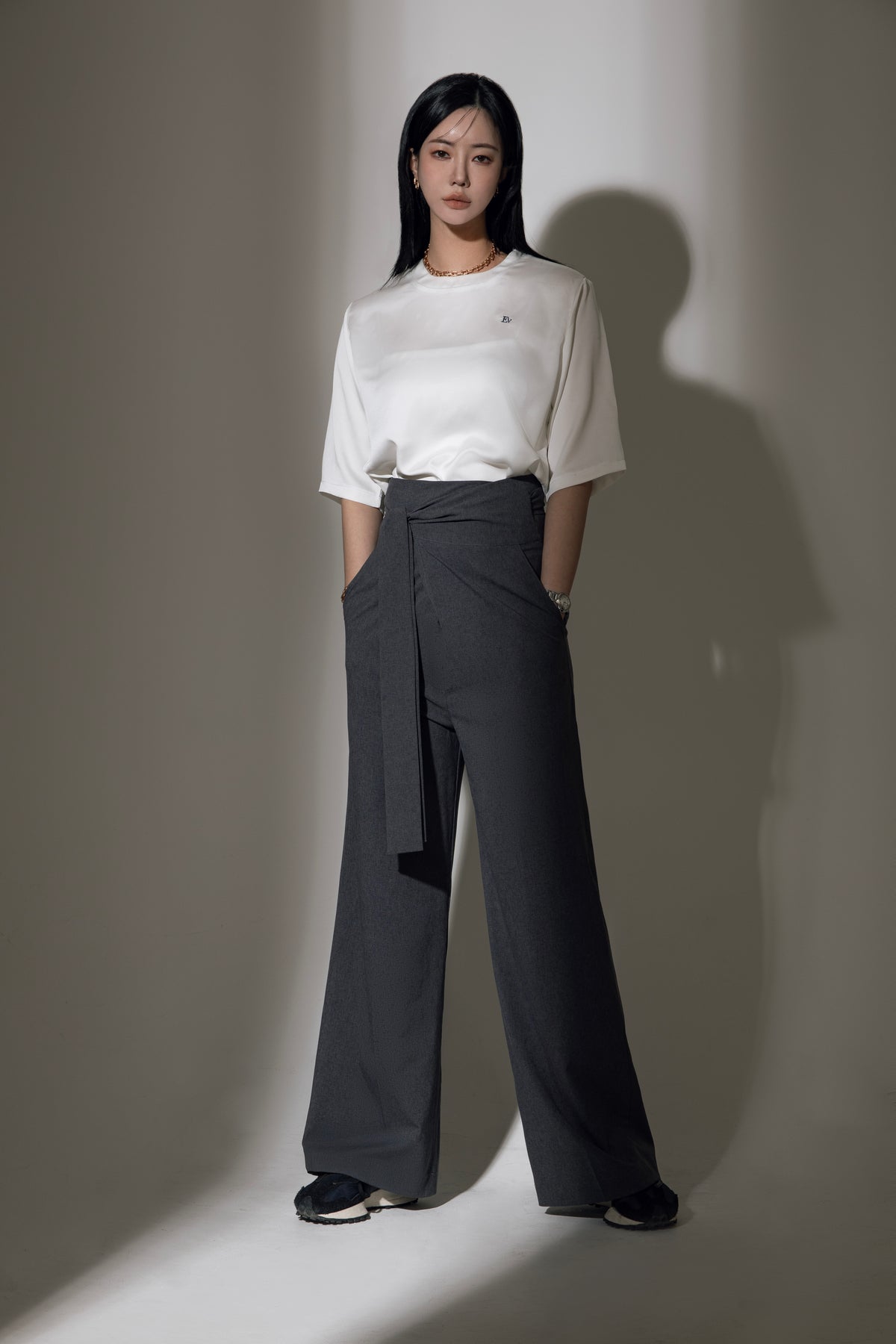 WIDE STRAP PANTS