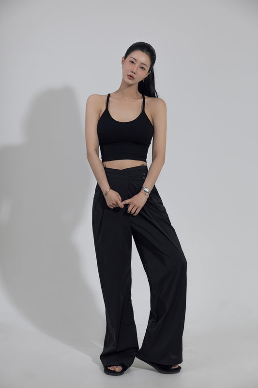RUBBER BUTTON PANTS